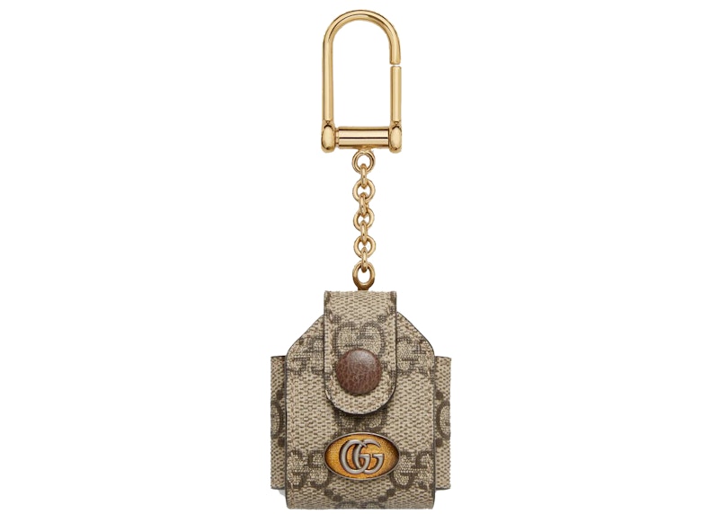 Gucci AirPods Case Ophidia GG Beige/Ebony