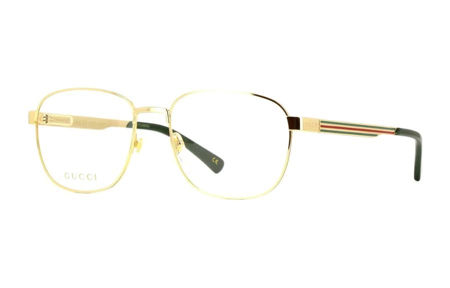 GUCCI Alloy Square Optical Frames Unisex - Minimalist & Elegant Design GG1225O-002