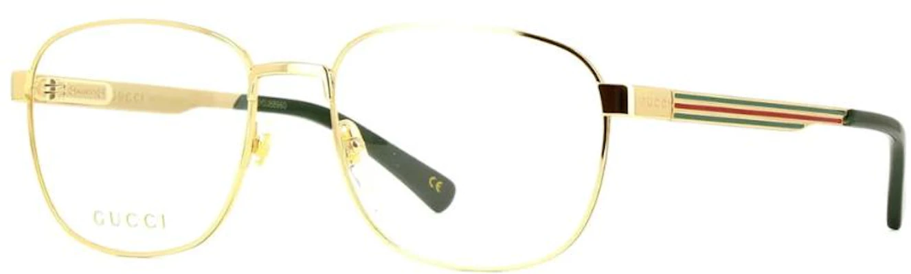 GUCCI 合金方形光学眼镜框 男女通用 - 极简优雅设计 GG1225O-002 Order GUCCI 合金方形光学眼镜框 男女通用 - 极简优雅设计 GG1225O-002