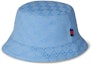 Order GUCCI Alphabet Embroidered Canvas Bucket Hat Unisex Couple Style Blue. 7901523HA0T8575