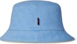 Lookbook GUCCI Alphabet Embroidered Canvas Bucket Hat Unisex Couple Style Blue. 7901523HA0T8575