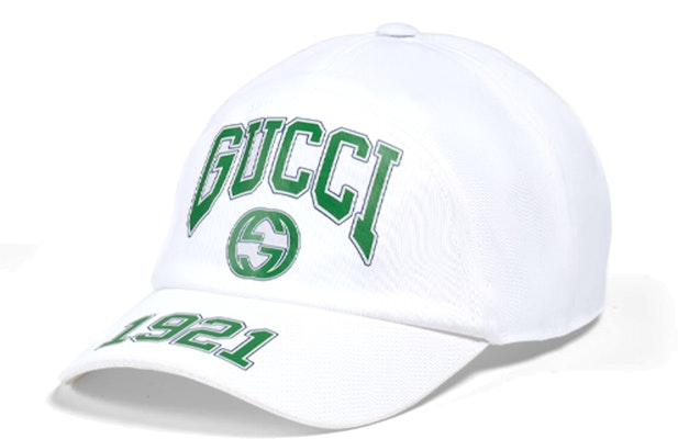 GUCCI 字母標誌棉質棒球帽 男女通用 白色 7731354HA7F9200 Order GUCCI 字母標誌棉質棒球帽 男女通用 白色 7731354HA7F9200