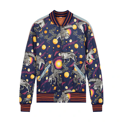 Gucci Animal Planet Zipper Casual Jacket for Men Multicolor 473303-Z451F-4921