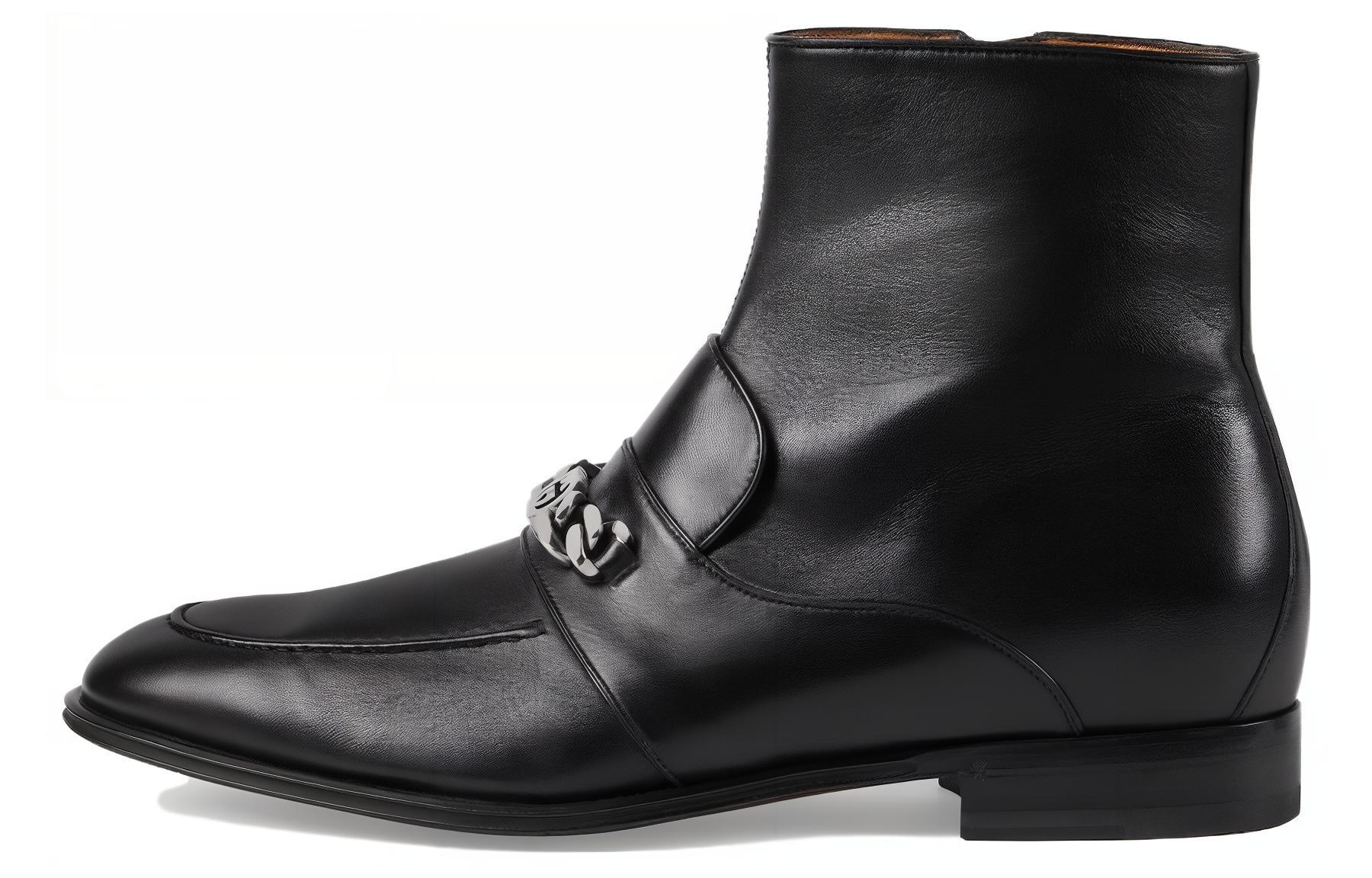 Gucci Ankle Boot 'Black Leather' 746688-AABUV-1000