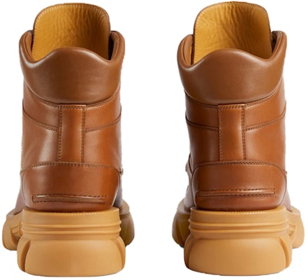 Gucci Sepatu Boot Pergelangan dengan G Terkait Coklat 663368-DTNE0-2560 Shop Gucci Sepatu Boot Pergelangan dengan G Terkait Coklat 663368-DTNE0-2560