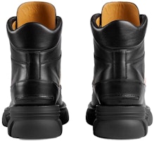 GUCCI 古馳 時尚簡約互扣式雙G短靴 黑 Purchase GUCCI 古馳 時尚簡約互扣式雙G短靴 黑