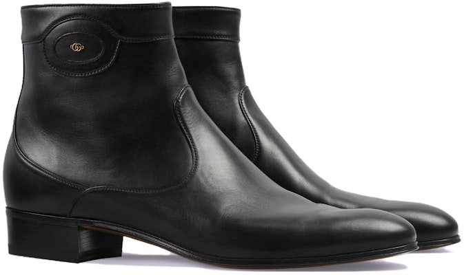 Gucci Sepatu Boot 'Logo Hiasan - Hitam' 719742-06F00-1000 Order Gucci Sepatu Boot 'Logo Hiasan - Hitam' 719742-06F00-1000