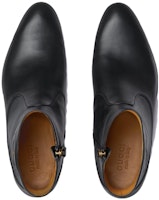 古驰黑色皮革拉链圆头靴 719742-06F00-1000 Lookbook 古驰黑色皮革拉链圆头靴 719742-06F00-1000