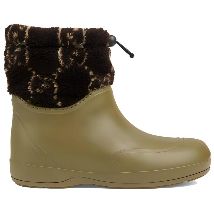 Order Bota Gucci Tobillera 'Bicolor Teddy - Verde Marrón' 758813-9AAD4-3541