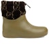 Order Bota Gucci Tobillera 'Bicolor Teddy - Verde Marrón' 758813-9AAD4-3541