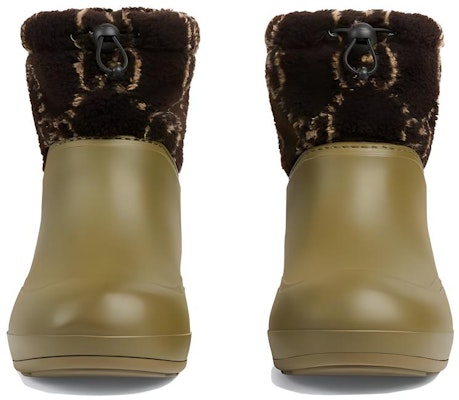 Bota Gucci Tobillera 'Bicolor Teddy - Verde Marrón' 758813-9AAD4-3541 Shop Bota Gucci Tobillera 'Bicolor Teddy - Verde Marrón' 758813-9AAD4-3541