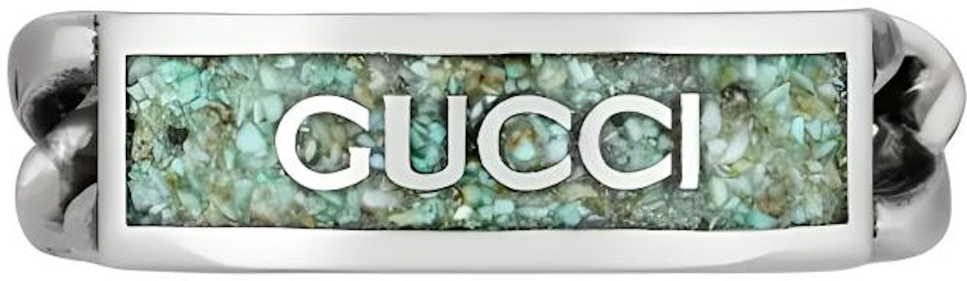 GUCCI Anillo de Plata 925 Antiguo Horsebit Esmalte Logo Unisex Pareja Plata 678711-J8410-9071 Buy GUCCI Anillo de Plata 925 Antiguo Horsebit Esmalte Logo Unisex Pareja Plata 678711-J8410-9071