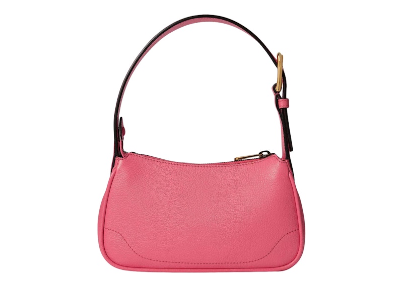 Lookbook 古馳阿芙羅狄忒迷你粉紅色斜挎包