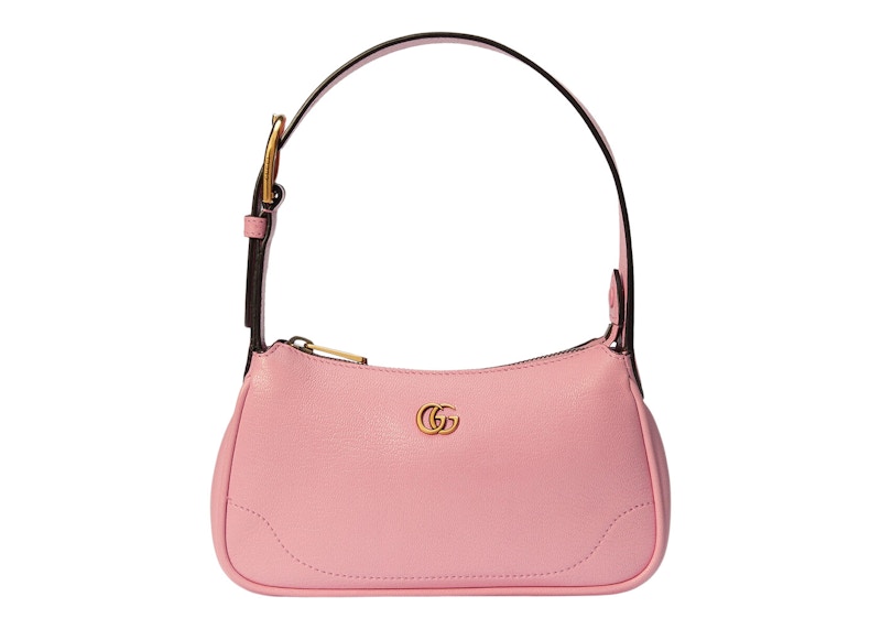 Gucci Aphrodite Shoulder Bag With Double G Light Pink