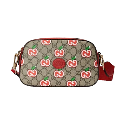 Gucci Apple Messenger Bag Beige/Brown