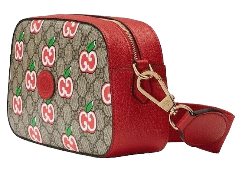 Order グッチ アップル メッセンジャーバッグ ベージュ/ブラウン
