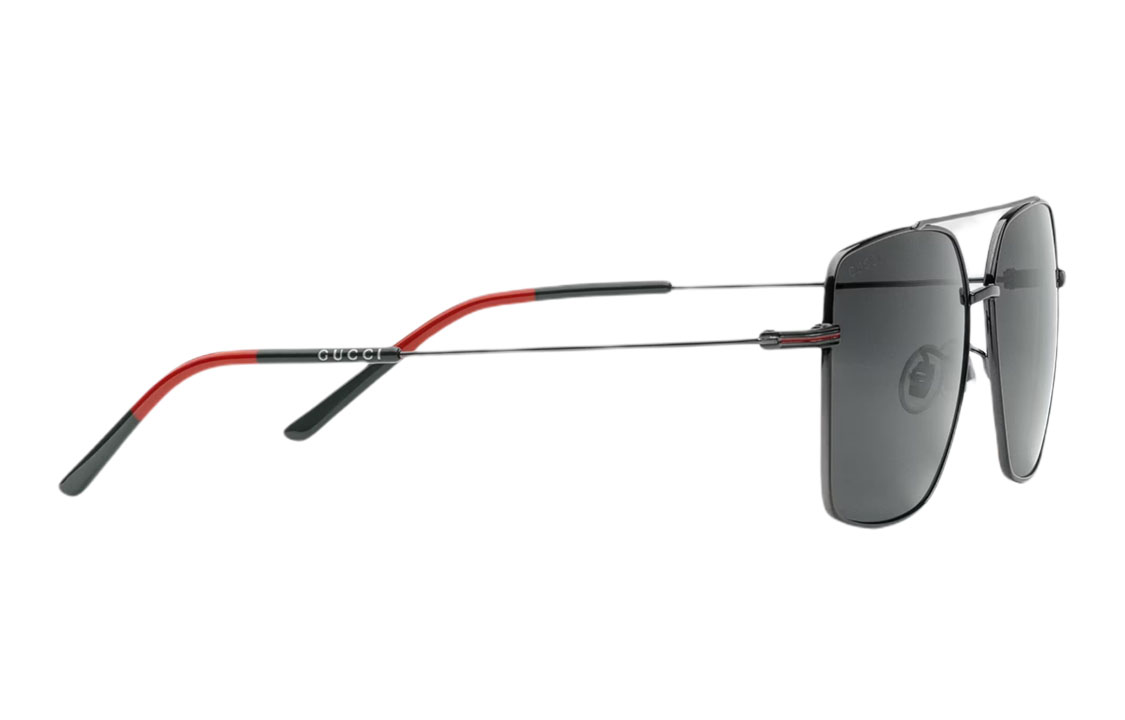 GUCCI Aviator Full-Frame Metal Sunglasses Black - Adjustable Prescription GG1053SK-001 圖 4
