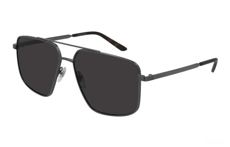 GUCCI Aviator Sunglasses Black 60mm Unisex Metal Frame Oval Modern Design. GG0941S-001 圖 2