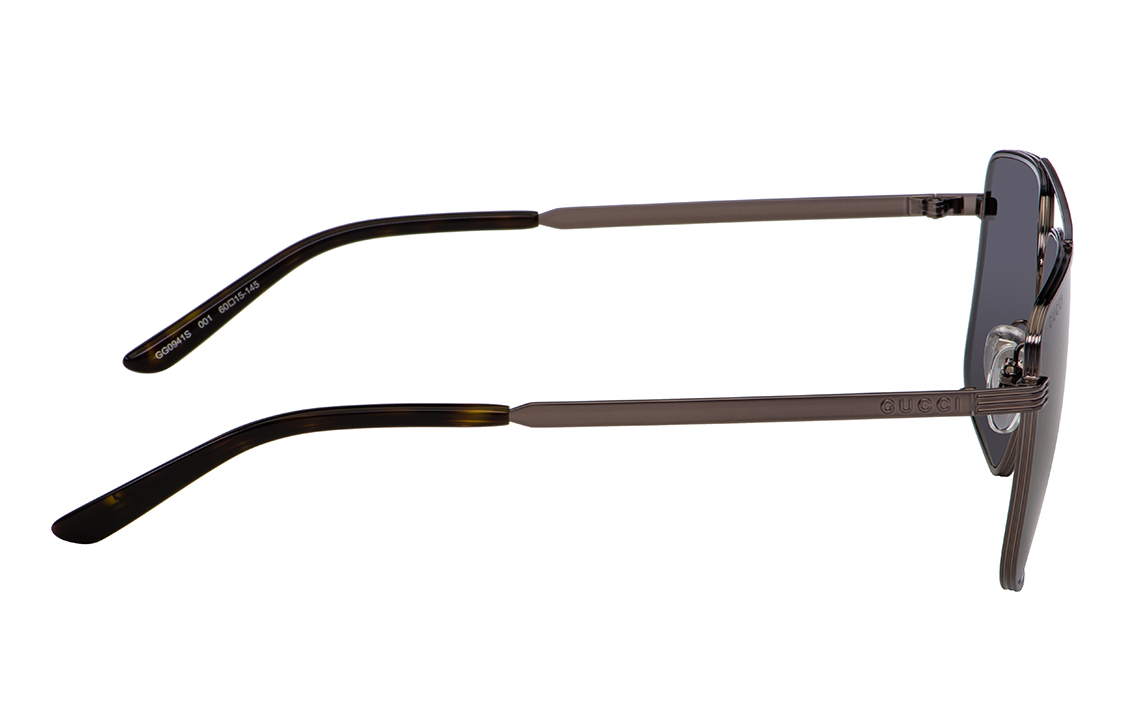 GUCCI Aviator Sunglasses Black 60mm Unisex Metal Frame Oval Modern Design. GG0941S-001 圖 4