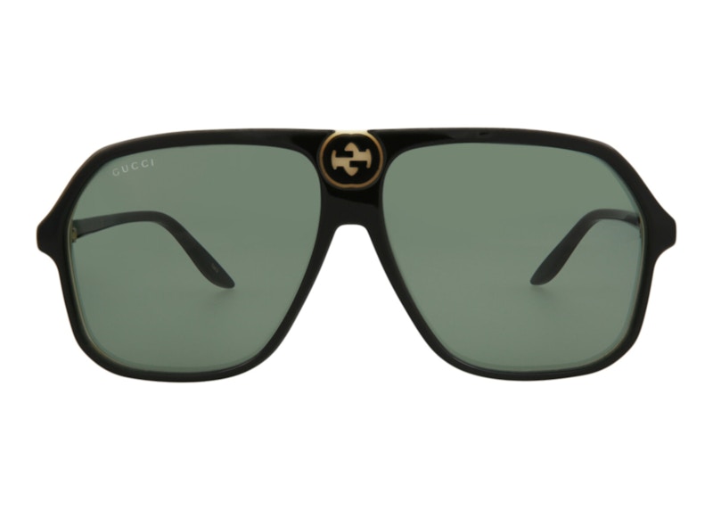 Gucci Aviator Sunglasses Black/Black/Green (GG0734S-30008884-004) 圖 2