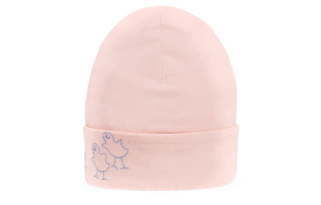 Lookbook GUCCI Baby Pink Beanie with Chic Chick Embroidery Trendy Design. 727876-3KAAB-5968