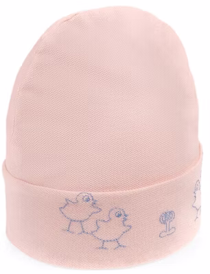 GUCCI Baby Pink Beanie with Chic Chick Embroidery Trendy Design. 727876-3KAAB-5968 Shop GUCCI Baby Pink Beanie with Chic Chick Embroidery Trendy Design. 727876-3KAAB-5968