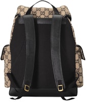 Gucci大型羊毛GG雙肩包 米色/棕色 Order Gucci大型羊毛GG雙肩包 米色/棕色