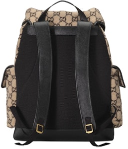 Gucci大型羊毛GG雙肩包 米色/棕色 Order Gucci大型羊毛GG雙肩包 米色/棕色