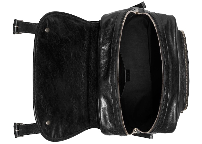 Gucci Backpack Soft Leather Medium Black 圖 3