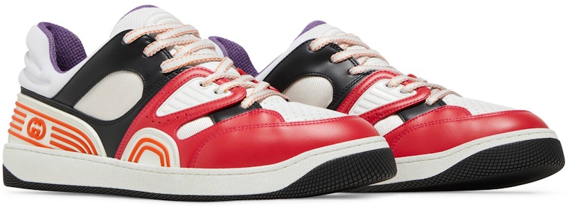 古馳籃球鞋「紅黑Demetra」697882-2SH90-6662 Cheap 古馳籃球鞋「紅黑Demetra」697882-2SH90-6662