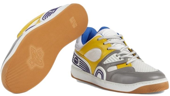 Gucci Basket Kelabu Kuning Biru 703645-2SH90-1280 Details for Gucci Basket Kelabu Kuning Biru 703645-2SH90-1280