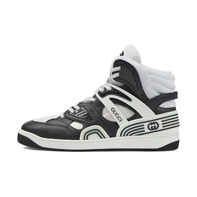Gucci Basket High 'Black White'