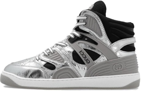 Gucci Basket Tinggi 'Perak Hitam' 724005-AABB8-8142 Buy Gucci Basket Tinggi 'Perak Hitam' 724005-AABB8-8142