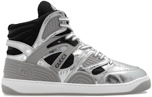 グッチ バスケット ハイ "シルバーブラック" 724005-AABB8-8142 Order グッチ バスケット ハイ "シルバーブラック" 724005-AABB8-8142