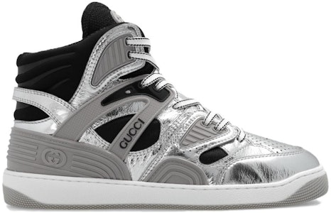 Gucci Basket Tinggi 'Perak Hitam' 724005-AABB8-8142 Order Gucci Basket Tinggi 'Perak Hitam' 724005-AABB8-8142