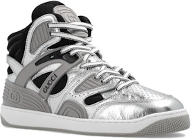 グッチ バスケット ハイ "シルバーブラック" 724005-AABB8-8142 Lookbook グッチ バスケット ハイ "シルバーブラック" 724005-AABB8-8142