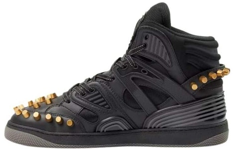 古驰高帮黑色铆钉Demetra运动鞋 699092-2SHJ0-1000 Buy 古驰高帮黑色铆钉Demetra运动鞋 699092-2SHJ0-1000