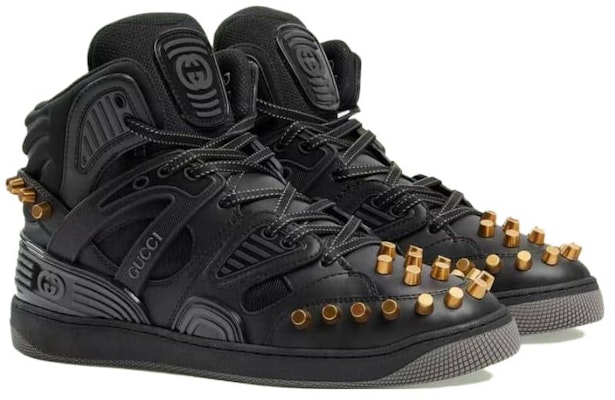 Gucci Basket High 'Negro Tachonado Demetra' 699092-2SHJ0-1000 Lookbook Gucci Basket High 'Negro Tachonado Demetra' 699092-2SHJ0-1000