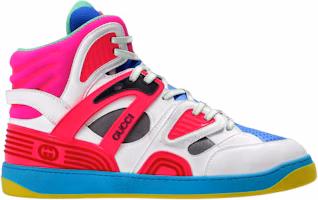 Gucci Basket High 'White Pink Blue' 661307-2SH80-9063 Gucci Basket High 'White Pink Blue' 661307-2SH80-9063