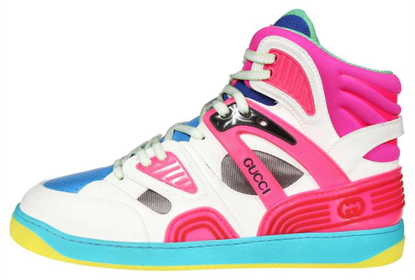 Gucci Basket High ''Wit Roze Blauw'' 661307-2SH80-9063 Buy Gucci Basket High ''Wit Roze Blauw'' 661307-2SH80-9063