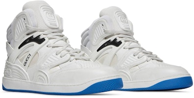 Gucci Basket High Sneaker 'Putih Biru' 661301-2SHA0-9014 Cheap Gucci Basket High Sneaker 'Putih Biru' 661301-2SHA0-9014