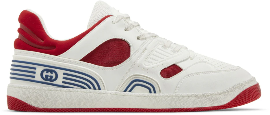 Gucci Basket Low ''Blanc Demetra Rouge'' 697882-2SHJ0-9090 Buy Gucci Basket Low ''Blanc Demetra Rouge'' 697882-2SHJ0-9090