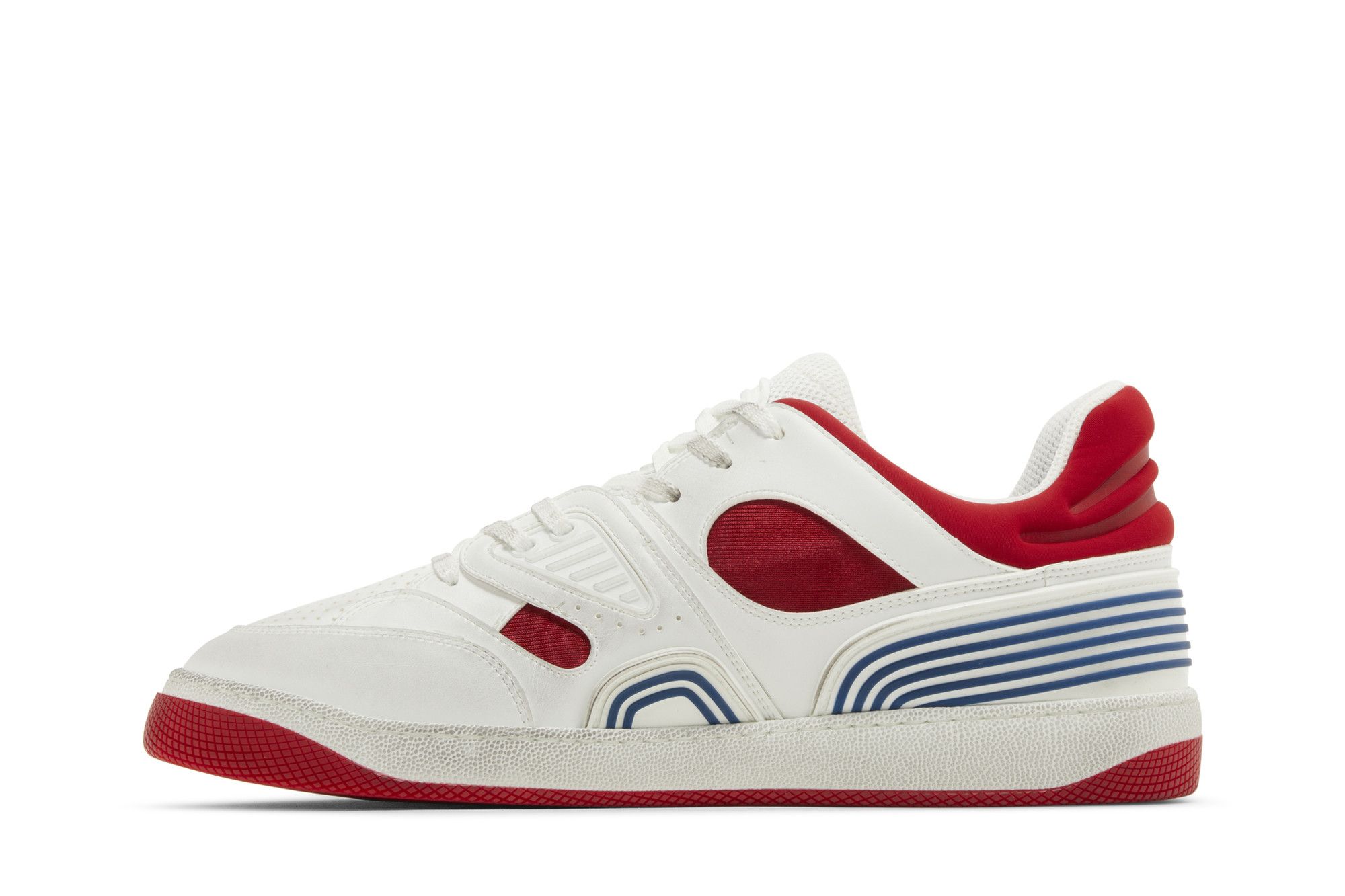 Lookbook Gucci Basket Low ''Blanc Demetra Rouge'' 697882-2SHJ0-9090
