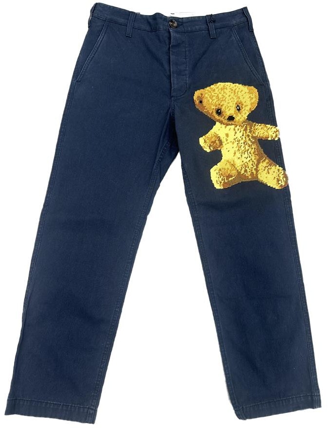 gucci-bear-embroidered-black-straight-leg-pants-for-men-497360-xr-919-1082