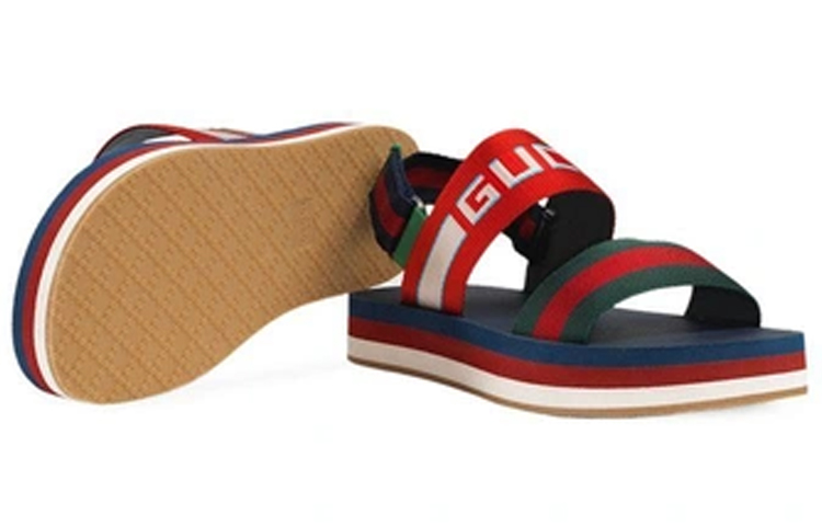 Gucci Bedlam Sandal 'Red Green Blue' 圖 3