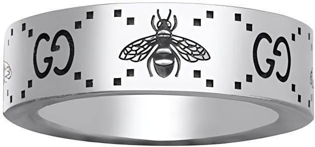 gucci-bee-engraved-double-g-aged-925-silver-ring-unisex-couple-design-white-728389-j84000728