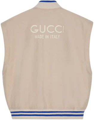 Jaket Bomber Kasual Lelaki Gucci Beige Colorblock Striped 762542-ZAPDJ-2388 Purchase Jaket Bomber Kasual Lelaki Gucci Beige Colorblock Striped 762542-ZAPDJ-2388