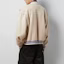 Sizing Jaket Bomber Kasual Lelaki Gucci Beige Colorblock Striped 762542-ZAPDJ-2388