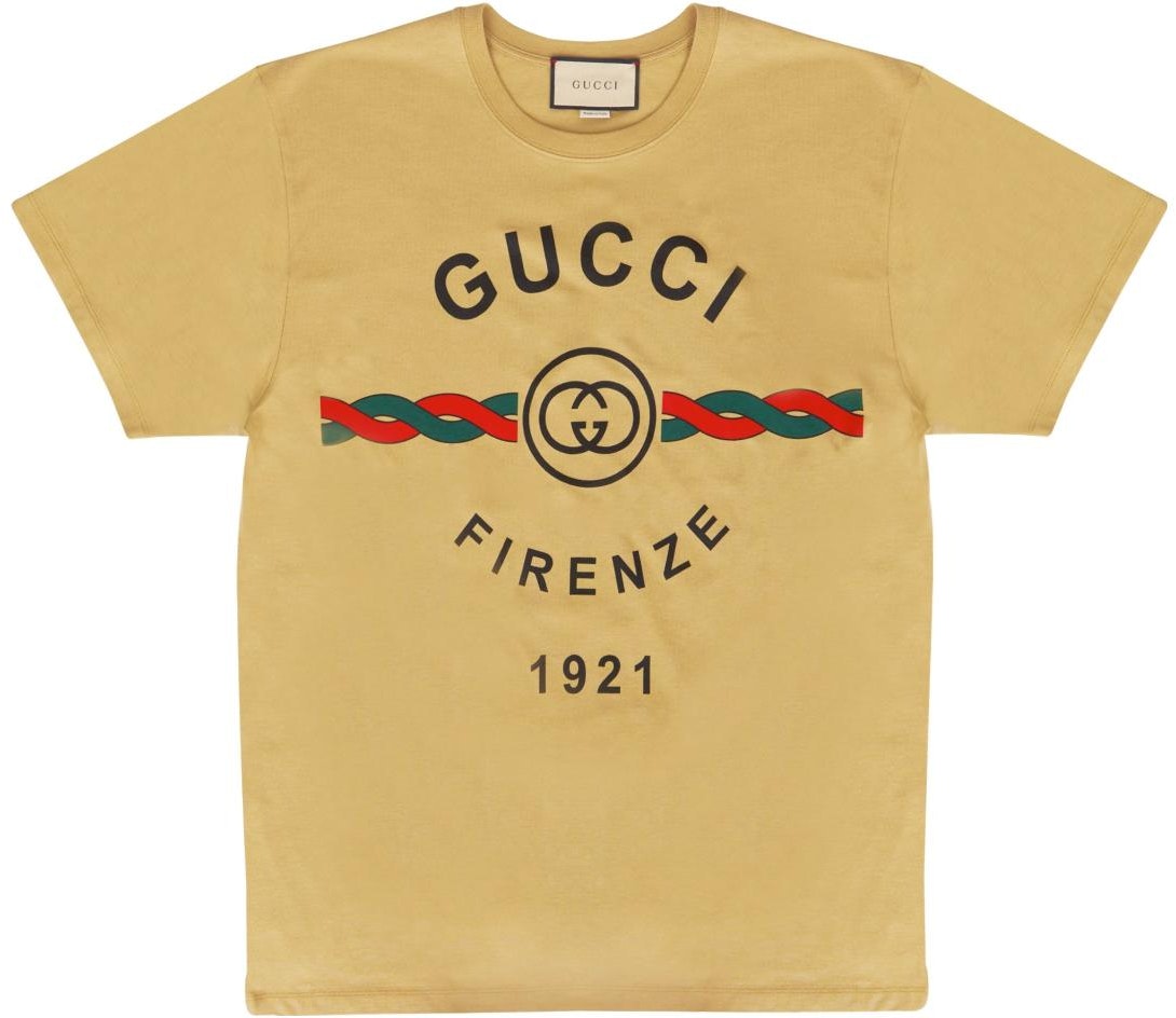 gucci-beige-crewneck-t-shirt-with-logo-print-548334-xjd-7-t-8011