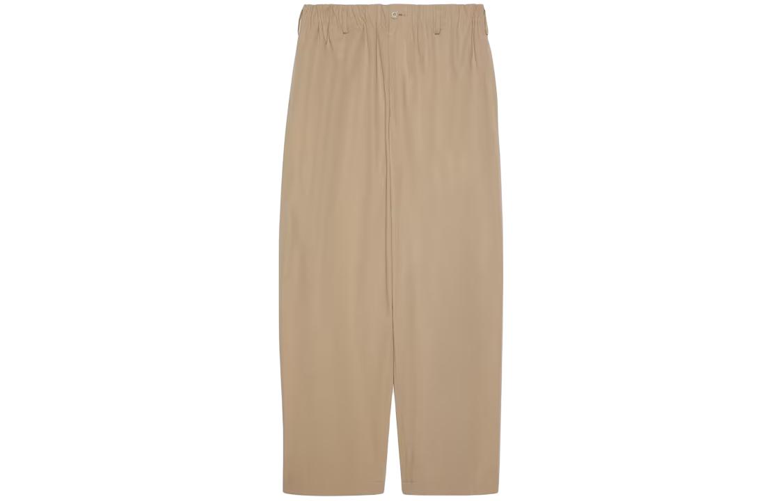 Gucci Beige Logo Embroidered Casual Loose Fit Pants 762088-ZAOSO-1505